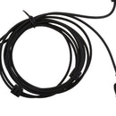 Flexible Throat Microphone Covert Acoustic Tube Earpiece Finger PTT Headset