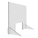 Acrylic SNEEZE GUARD Desktop Countertop Safety Screen Protective Barrier