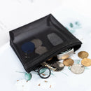 3pcs Cosmetic Bag Travel Fashion Black Toiletry Makeup Organizer Bags Case Pouc-