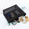 3pcs Cosmetic Bag Travel Fashion Black Toiletry Makeup Organizer Bags Case Pouc-