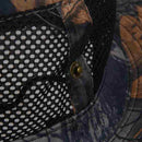 Outdoor Fishing Camping Hiking Sun Cap Round Rim Brim Men Women Hat Black M