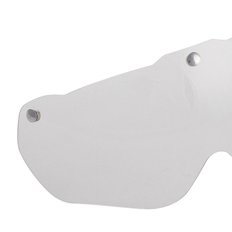 2 PCS Bike Helmet Replacement Lens UV-Protect Magnetic Goggles Repair Lens