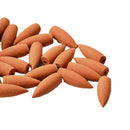 70Pcs Lily Incense Bullet Cone Zen Yoga Tea House Smoke Tower Backflow Cone