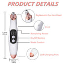 Visual Pore Cleaner Acne Blackhead Remover Vacuum Suction Instrument with 6 Head