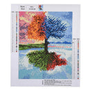Full DIY 5D Diamond Painting Seasons Tree Diamond Embroidery Patterns  Z