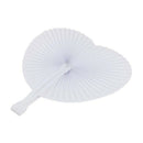 48 pcs Fan White Paper Deco Decoration Wedding Party Gift for the Guests An R8Z3