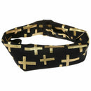 Women Boho Wide Headband Yoga Headwrap Nonslip Running Hairband Elastic Hea