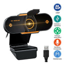 Online Live Video 1080P Noise Reduction Microphone Webcam USB CMOS Web Camera