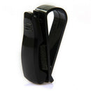 Black Multifunctional Sunglasses Visor Clip glasses Car Holder 6.7cm x3.1cm