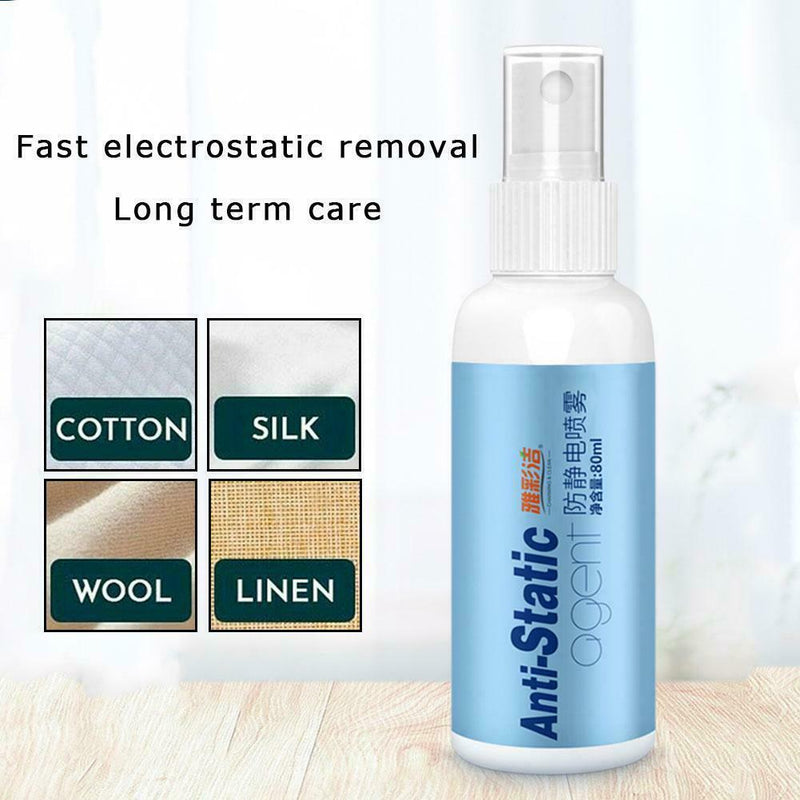 Anti-Static Cloth&Hair Spray Balancing Spray Anti-static &Replenishes Moist 80ML