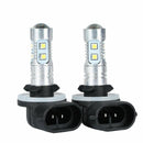 2 - Car Fog Light 881 / H27W 50W 2323 10SMD Highlight Fog Light LED Bu ECW