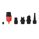 3 Sets Inflatable Boat Kayak Pump Valve Adapter Airbed Inflating Adaptor