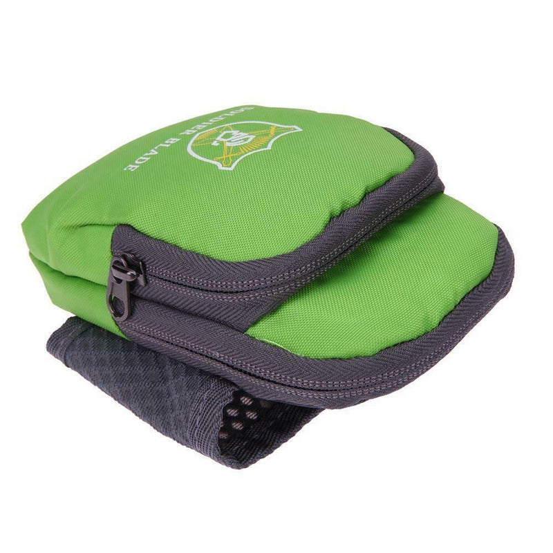 Sports Running Jogging Gym Armband Bag Case Cover Holder(Green) A