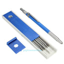 New 2mm 2B Lead Holder Automatic Mechanical Drafting Draughting Pencil+ 12 Leads