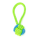 1X(8Pcs Pet Dogs Rope Toys Cotton Knot Puppy Safe Chewing Teething Toys Tee