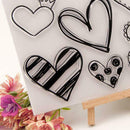 Silicone Clear Stamp Love Heart DIY Scrapbook/Photo Album Cards Paper Craft