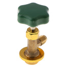 Low Pressure Dispensing Valve Bottle Opener 1/2 SAE Adapter for R134a Green