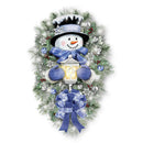 Christmas Tree Glass Showcase Waterproof Wall Crystal Window Stickers (C)
