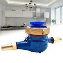 15mm Rotary Wing Cold Water Meter Flow Measure Digital Display High Sensitivity