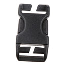 Plastic Side Release Buckle Loop Clips for Strap Backpack Bags Webbing 25mm
