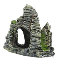 Set of 2, Artificial Mountain & Hollow Tree with Fish Cave Fish Tank Aquarium