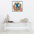 5D Diamond Painting Beauty Colored Dog Diamond Embroidery Full Portrait Dia M8J2