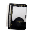 Memory Card to IDE 2.5in 44P Male Converter for SD Cards
