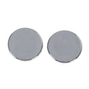 4X Round Overflow Cover Tidy Trim Chrome Bathroom Basin Sink Spare Replaceme 3C