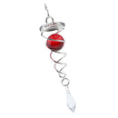 Spiral Twisters Wind Spinner with Crystal Ball, Set of 2