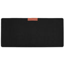 Office Computer Desk Mat Modern Table Wool Felt Laptop Desk Mat(Black)