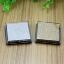2Pc DIY Inkpad Sponge Mini Cube Ink Pad Craft Fabric Stamp Wood Scrapbo UYT