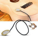 Acoustic Guitar Transducer Pre-Wired Amplifier Piezo Jack Pickup Accessory S4X9