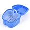 Denture Box Container Tooth Storage Case False Teeth Rinsing Basket DentalCa BX