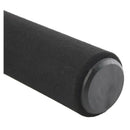 Cycling Bike Rough Tube Sponge Handlebar Grips Cover&Plug Black M5F2