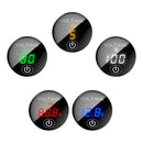 DC5V~48V LED Digital Volt Meter Display Gauge For Motorcycle With Touch Switch