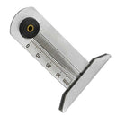 Stainless Steel Tyre Depth Gauge Tread Depth Gauge Keyring Tread Ruler 0-30mm