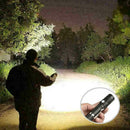Strong Light Led flashlight 18650 Rechargeable USB T6 torch linterna Zoomab N0R2