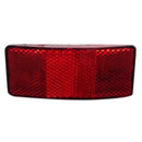 Bicycle Bike Safety Caution Reflector Disc Rear Pannier Racks Warning Light
