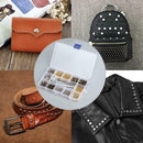 240x/Set Snap Fastener Kit Rivets Double Cap Fixing For Leather Coat Jacket U2T0