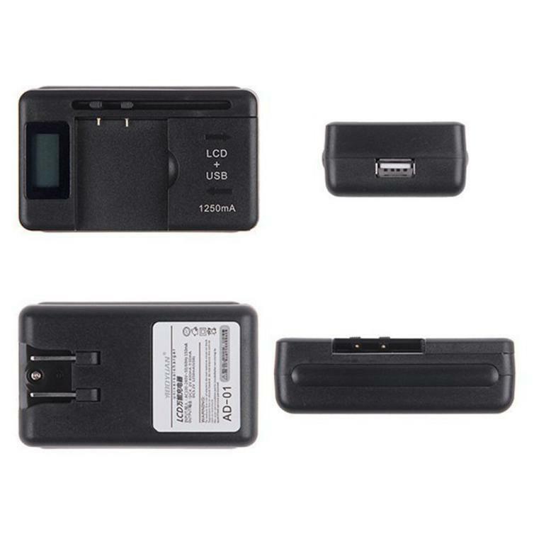 Universal LCD Indicator Screen With USB Port Mobile Battery Charger For Phones