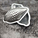 4 pcs Cake Mold Fondant Candy Pudding Bread Mold for DIY Aluminum