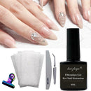 Professional Nails Extension Fiberglass Nail Kit for Nail Extension Manicure