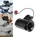 Bicycle Horn Electronic Black Speaker 6 Bike Bell Loud Sounds Ultra Siren AlaTE