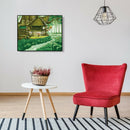 Hand Painted Artwork Frameless DIY Rabbit House Painting By Numbers Craft