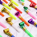 20Pcs small multi color party blowouts whistles kids birthday party toys  JR