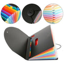 13 Pockets Expanding Files Folder A4 Expandable Portable File organizerMult