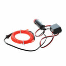 LED Flexible EL Wire Neon Glow Tube Lamp Light DC 12V Inverter for Car, 2M  H2X1