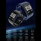Smart Watch Fitness Tracker Heart Rate Monitor IP68 Sport Smartwatch Blue