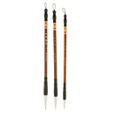 3 X Wolf Goat Hair Brushes Chinese Writing Calligraphy Brushes Wooden Shaft