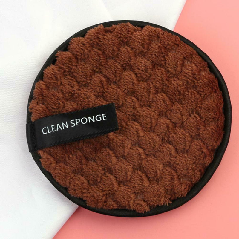 3pcs Cosmetic Puff Set Microfiber Cloth Pad Remover Cleansing Face Care